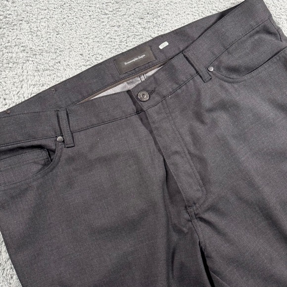Ermenegildo Zegna Wool Performance 5 Pocket Trousers Charcoal Grey Romania 40